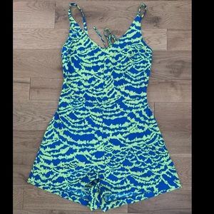 Akira Chicago Neon Romper | Size S